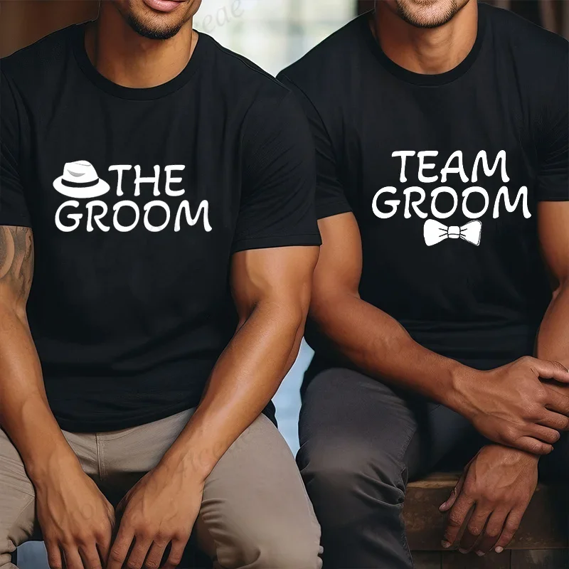 صديقها واحد وداعا البكالوريوس الأيل حفلة Evg تيز الزفاف المشاركة بلايز المستقبل فريق العريس فرقة وصيف تي شيرت للرجال #5