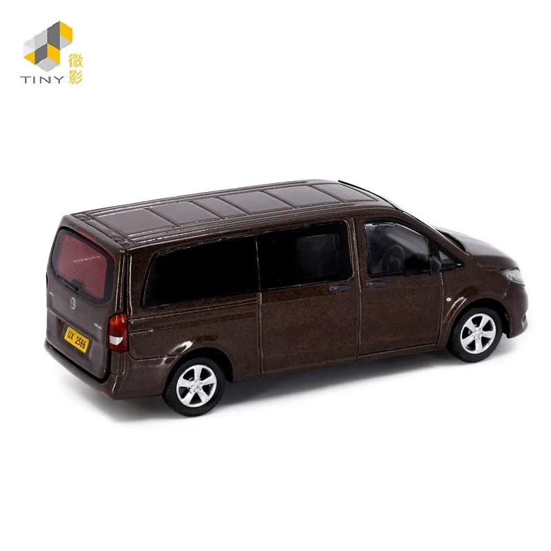 TINY 1:64 Ben-chi Vito NO.83 Brown Alloy Simulation Model Car