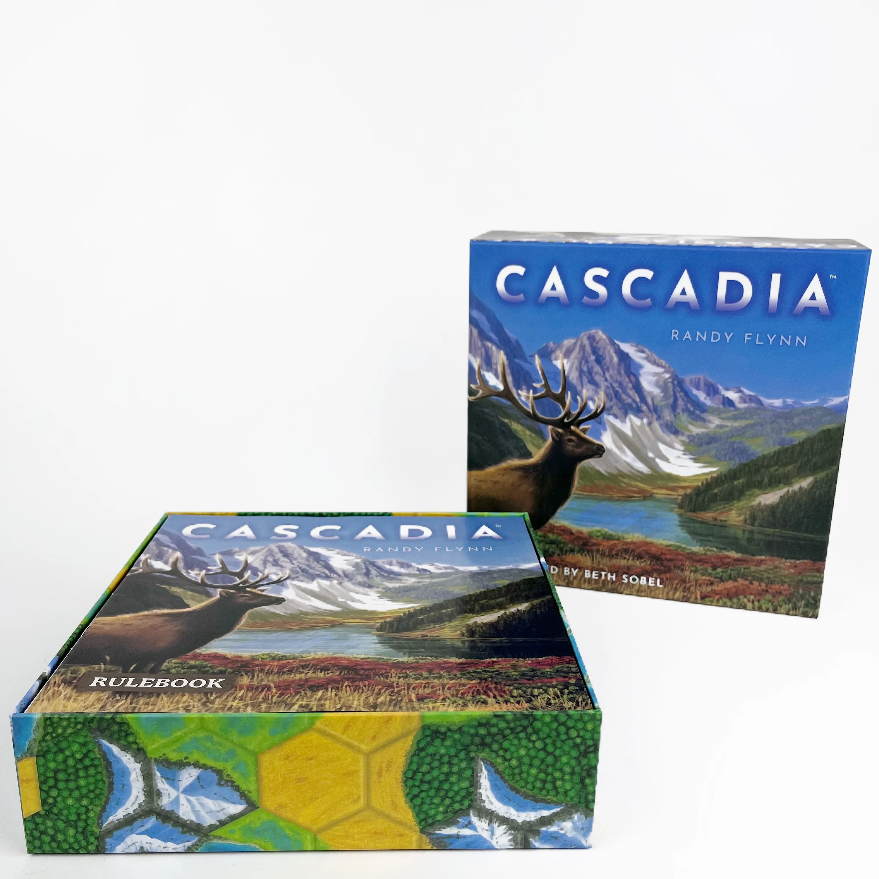 

Cascadia Base Game – Board Game, Winner of SDJ Award, Nature-Themed Strategy Game for Family & Party Night