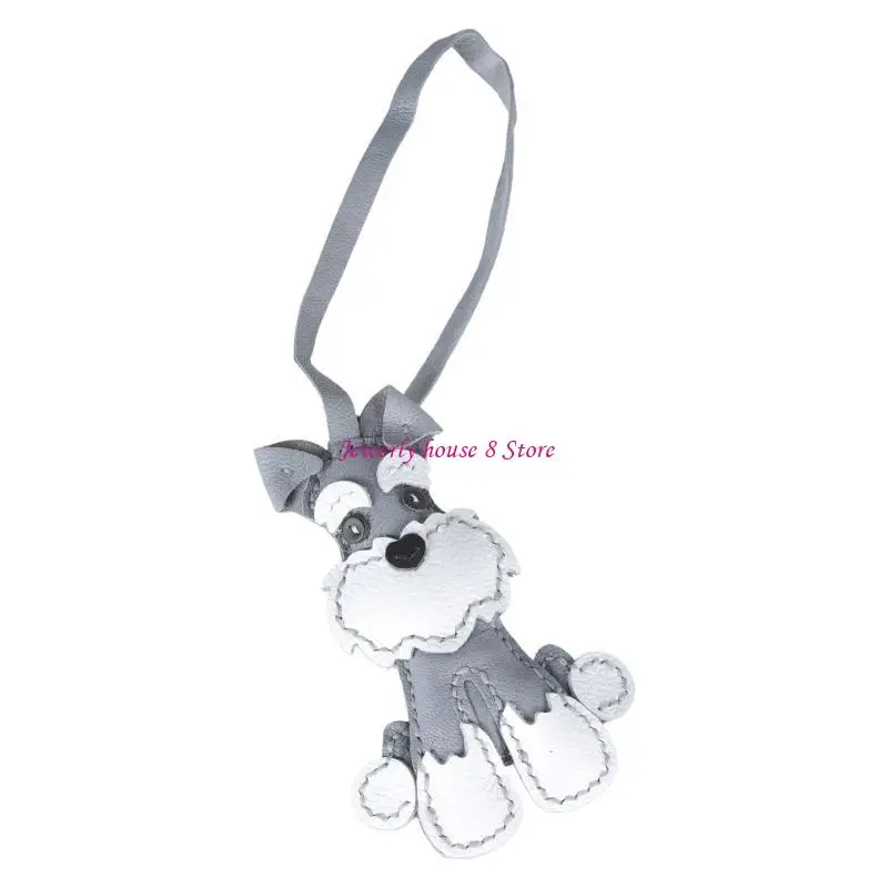 

Уникальный дизайн Schnauzer Designs Кожаная цепочка