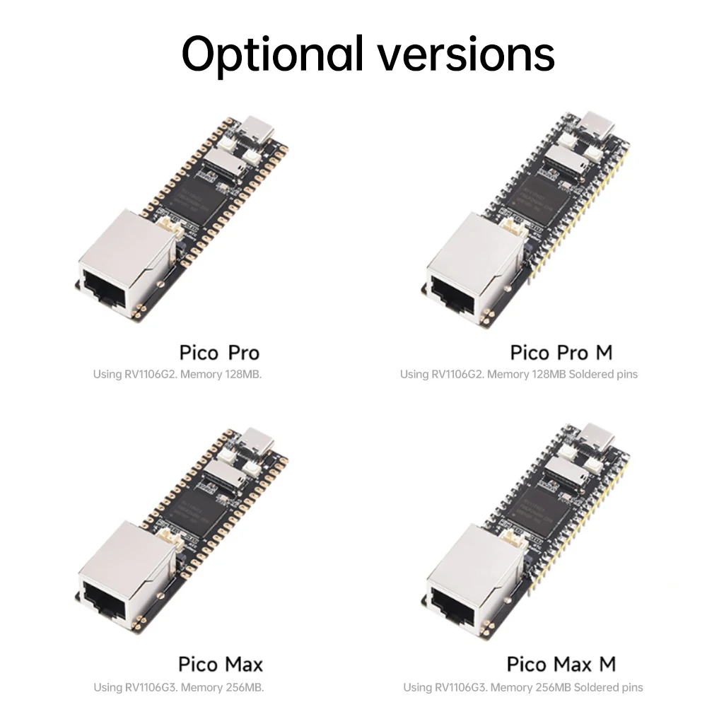 LuckFox Pico Linux Board Pro Max Linux RV1106 Rockchip AI Board ARM Cortex-A7/RISC-V Better than Raspberry Pi Pico