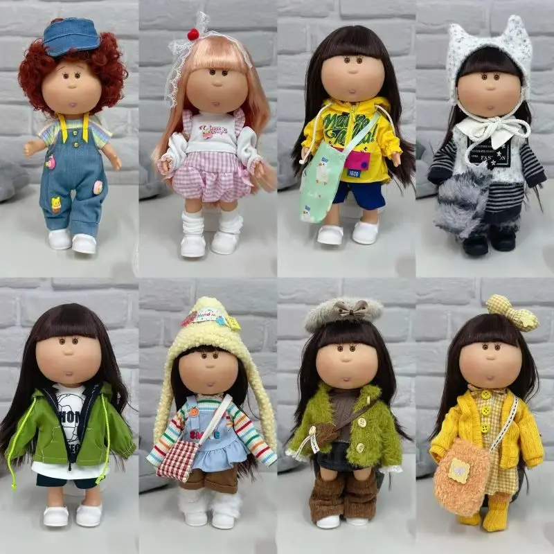 24cm Spanish Potato Doll Exquisite Cute Dress Dress Up Toy Cartoon Doll Decoration Birthday Festival Gift Girl Dress Up Toy