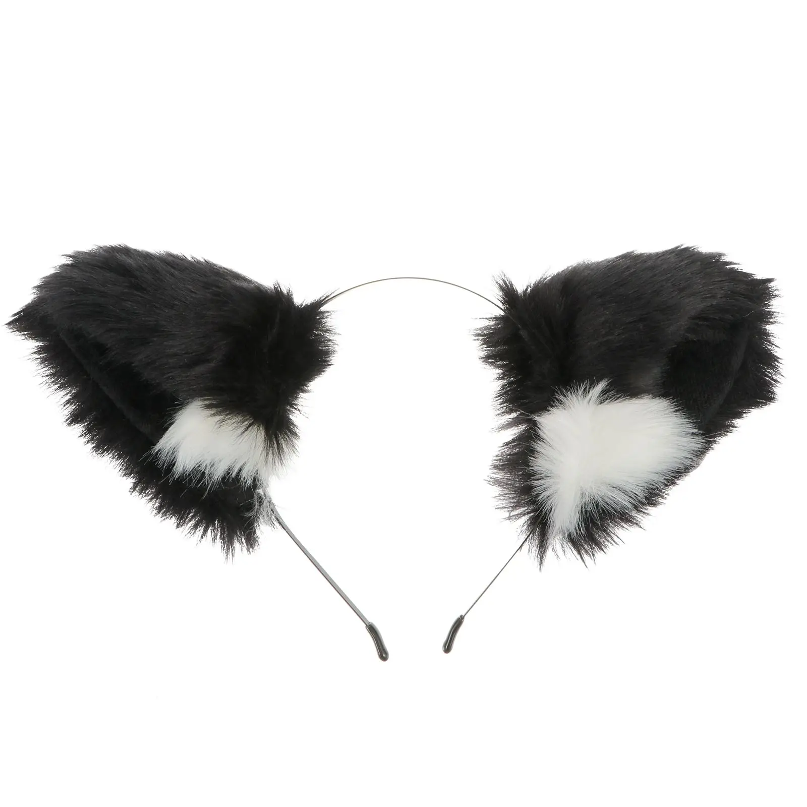 

Dance Ear Socket Plush Hair Accessories Three-dimensional Cat Headband Creative Wig Performance Headdress Hairband Fabric