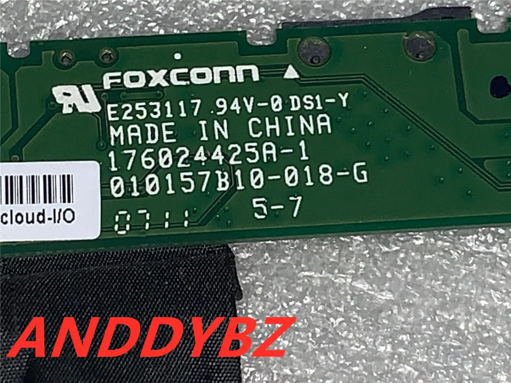 176024425A-1  010157B10-018-G Switch board headphone jack TF SD  Test OK