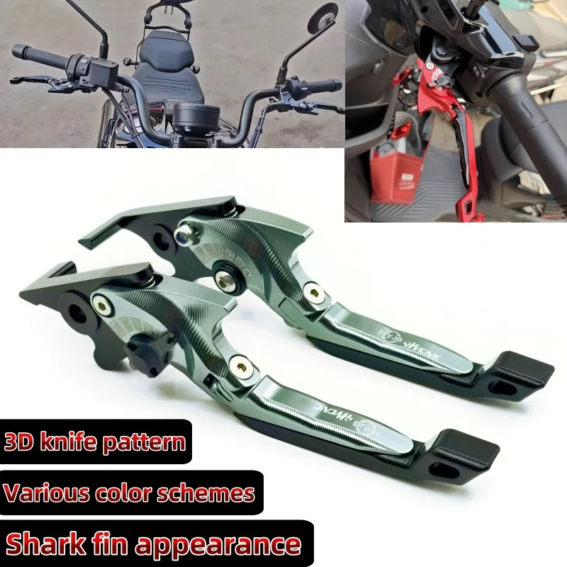 

3D Brake Lever Set For Honda NC700 S/X 2012-2013 VTX1300 2003-2008 Motorcycle Parts Foldable Adjustable Handle Levers