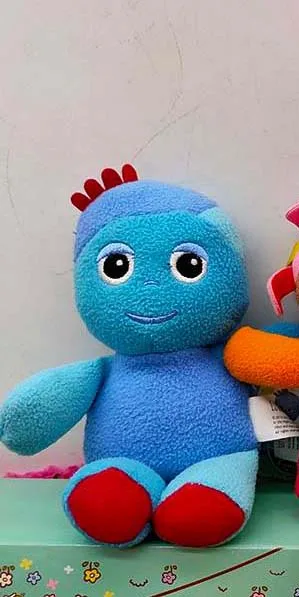 لعبة بي بي سي جديدة عالية الجودة في الحديقة الليلية ألعاب محشوة هدية عيد ميلاد للأطفال