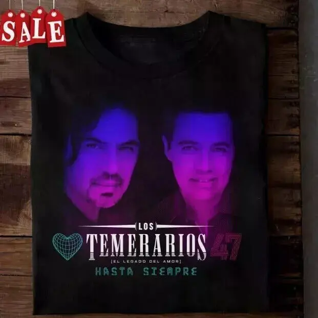 SALE!! Popular Los Temerarios Gift For Fans Cotton Tee Multicolor T-Shirt S-5XL