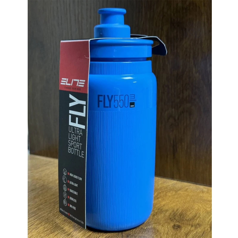 Elite Cycling Water Bottle 550ml Road MTB Bike Sports Kettle