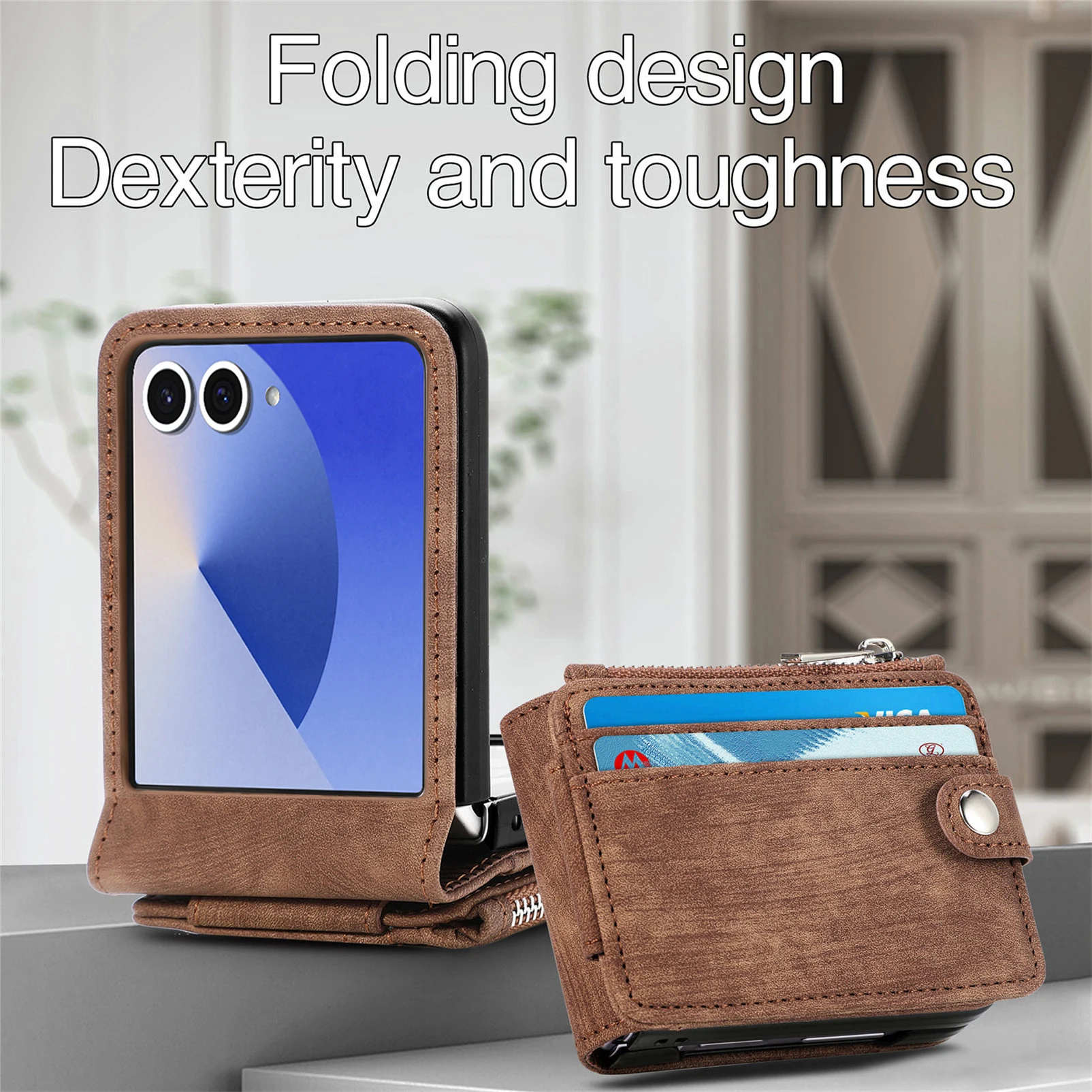 Samsung Galaxy Flip 8 7 FE 6 5 - Luxury Zipper Bags incelemesi ve fiyatı