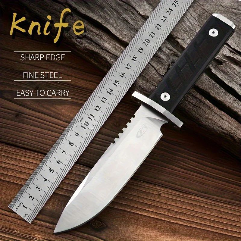 High hardness 7CR13 stainless steel kitchen knife with fruit knife