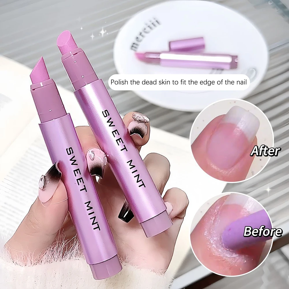

Dead Skin Remover Tools,3 in 1 Nail Care Pen,Multifunctional Cuticle Oil Pusher with Ceramic Tip,Nail Repair Care Supplies