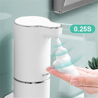 Automatic Foam Soap Dispenser Rechargeable Infrared Sensor Liquid Soap Dispenser Touchless Hand Sanitizer Pump Kitchen Bathroom