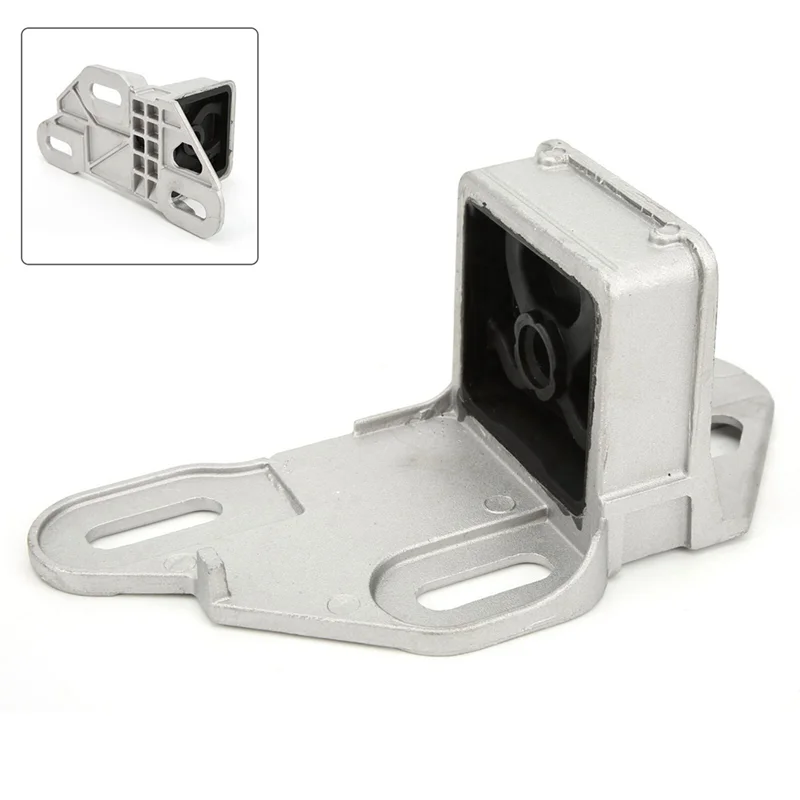 A90Q-1 Piece Car Rear Exhaust Rubber Mounting Bracket 7700424339 Silver & Black Rubber+Metal For Renault Clio MK2 1998-2017