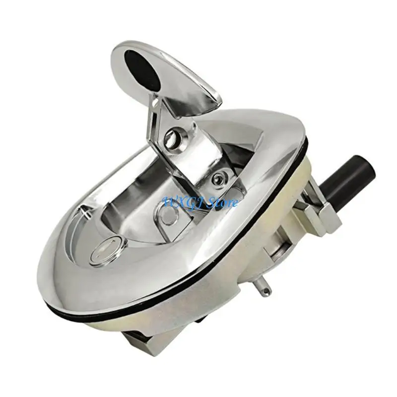 37JE สลักเรือ, Marine Hatches FlushPull Handle ล็อคปลาวาฬหางสลักประตูรถบรรทุกกล่องเครื่องมือตู้
