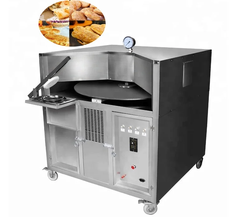 

High efficiency multifunctional scones machine gas-fired automatic rotary scones machine commercial stainless steel bake oven