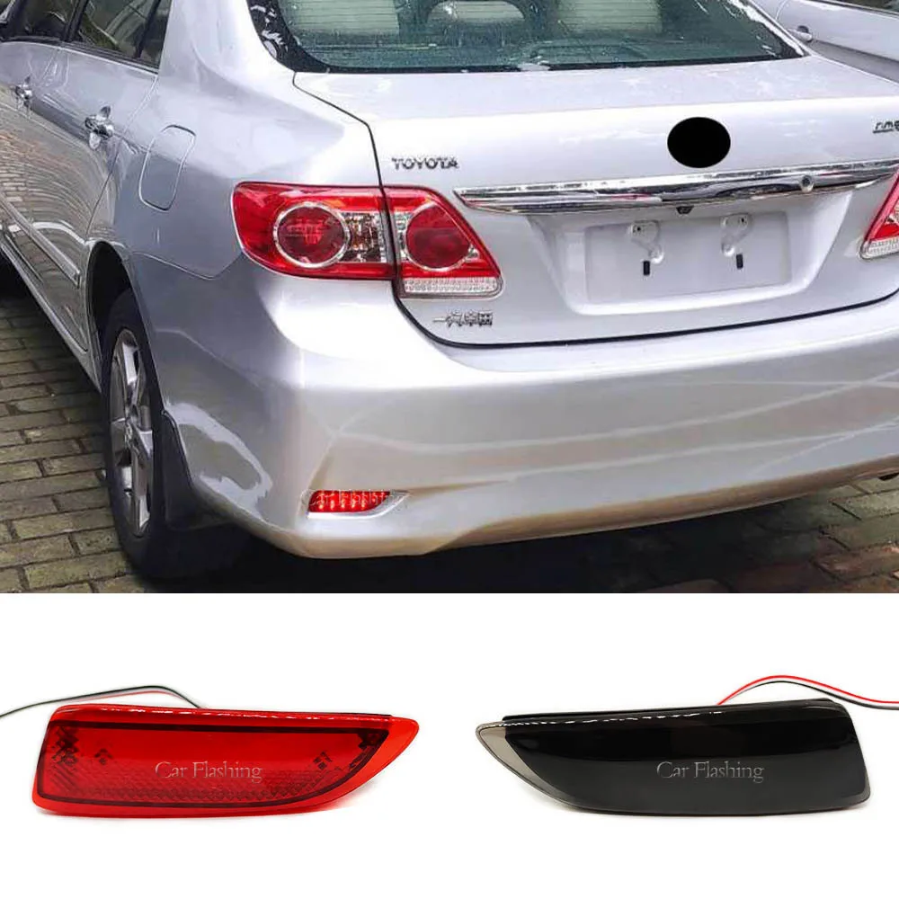 

For Toyota 11-13 Corolla Lexus CT200 rear bumper lights LED driving brake lights