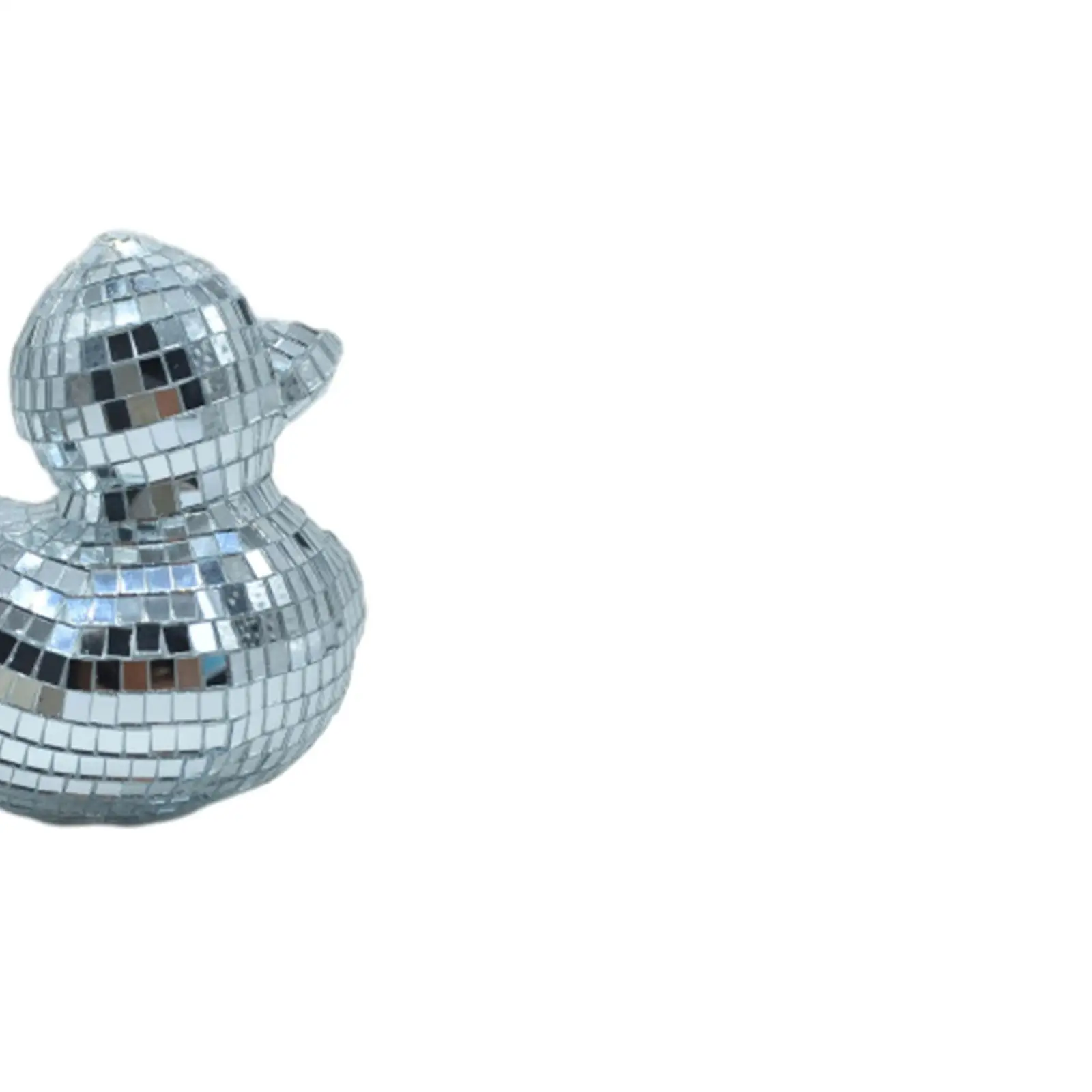 

Premium Duck Disco Ball Mirrored Sculpture Desktop Ornament for Bar Home Disco Themed Event