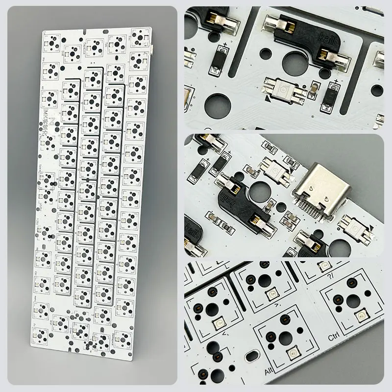 Wooting 60HE PCB Board for Mechanical Keyboard DIY Custom GH60 61