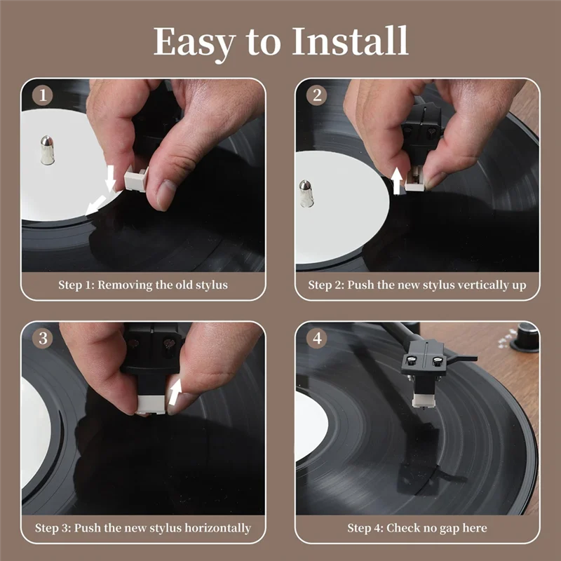 

-A90P ATN3600L Стилус-Премиум Алмазный проигрыватель пластинок Сменный стилус для проигрывателей и картриджей AT-LP60, тонкая работа