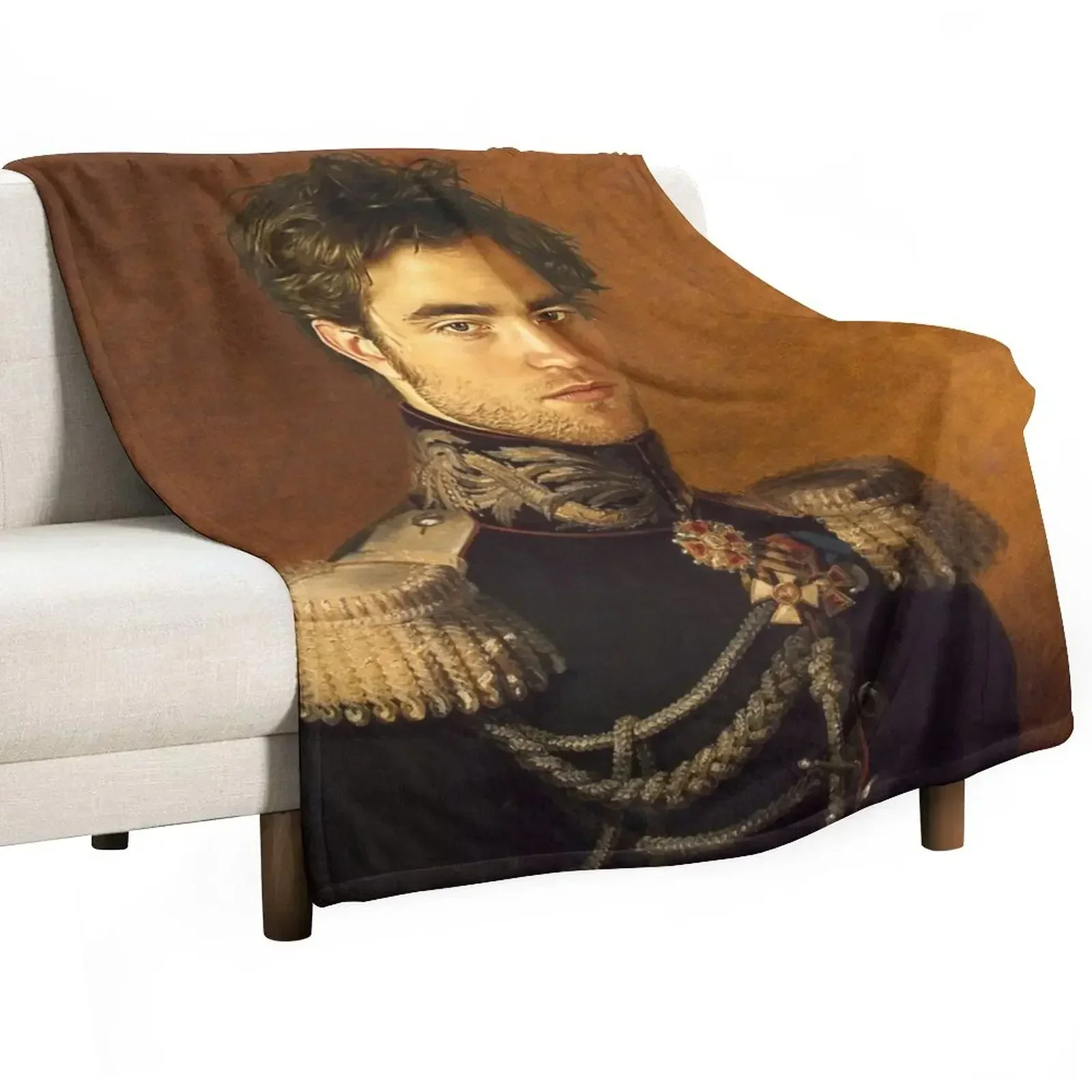 

Robert Pattinson - replaceface Throw Blanket Decorative Beds warm for winter Blankets