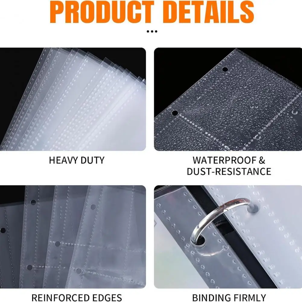 Tarjetero para carpetas, tarjetero comercial con 9 fundas de bolsillo para juegos, tarjetas de colección de celebridades, plástico para ídolo