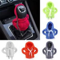 Universal Hoodie Car Gear Shift Cover Car Interior Accessories For Seat Leon FR Altea Ibiza Toledo Cordoba Alhambra Arona Ateca