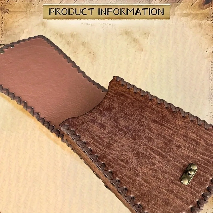 Conjunto de Cinto e Bolsa de Cintura Ajustáveis em PU Estilo Viking Medieval, Acessórios de Cowboy Ocidental, Frascos de Poção de Alquimia, Adereços para Festa e Cosplay