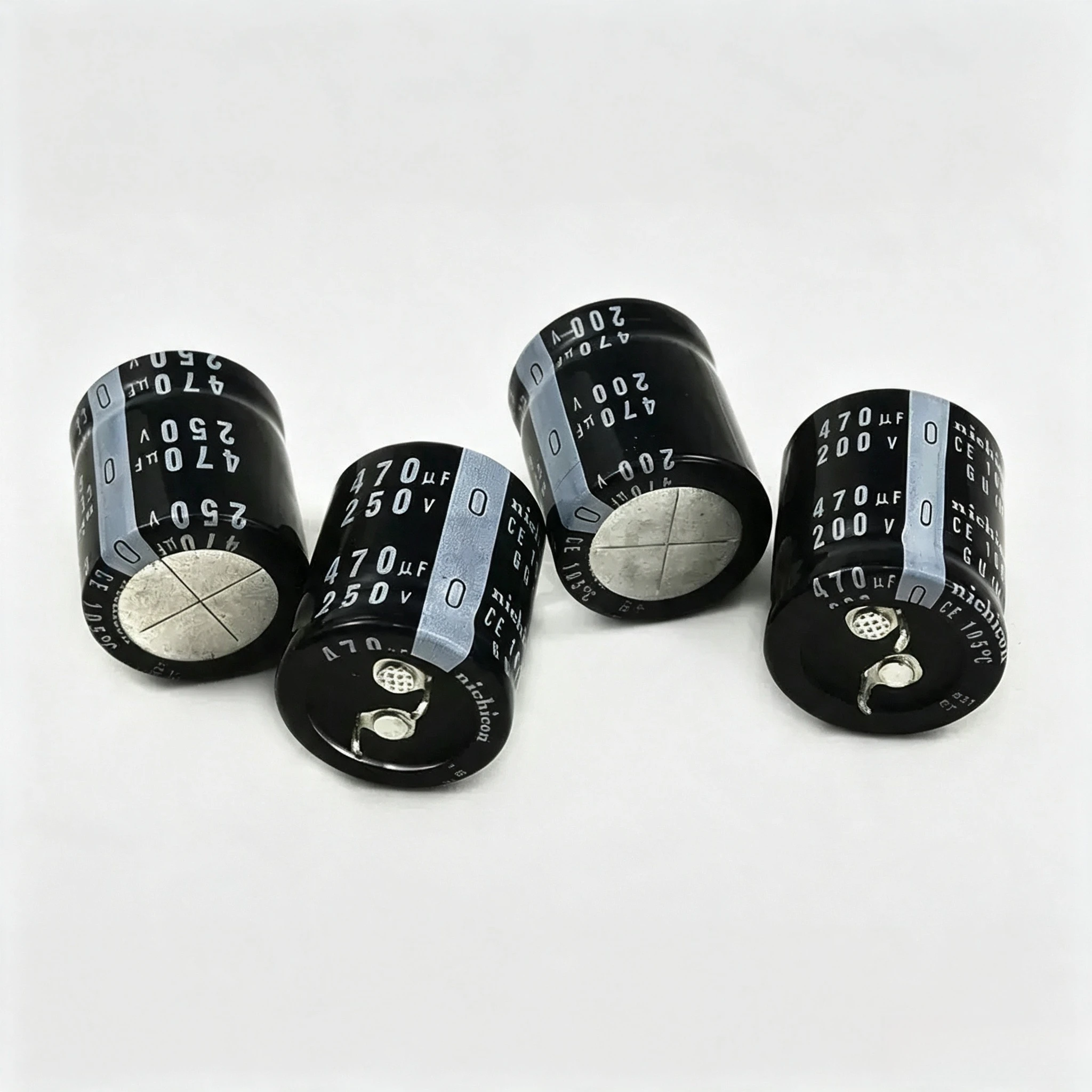 2PCS Brand-new 200V470uF 250V 22x30 22x35 22x40 22x50 25x25 25x30 25x35 25x40 30x25 Capacitor 250V 470uF Nichicon