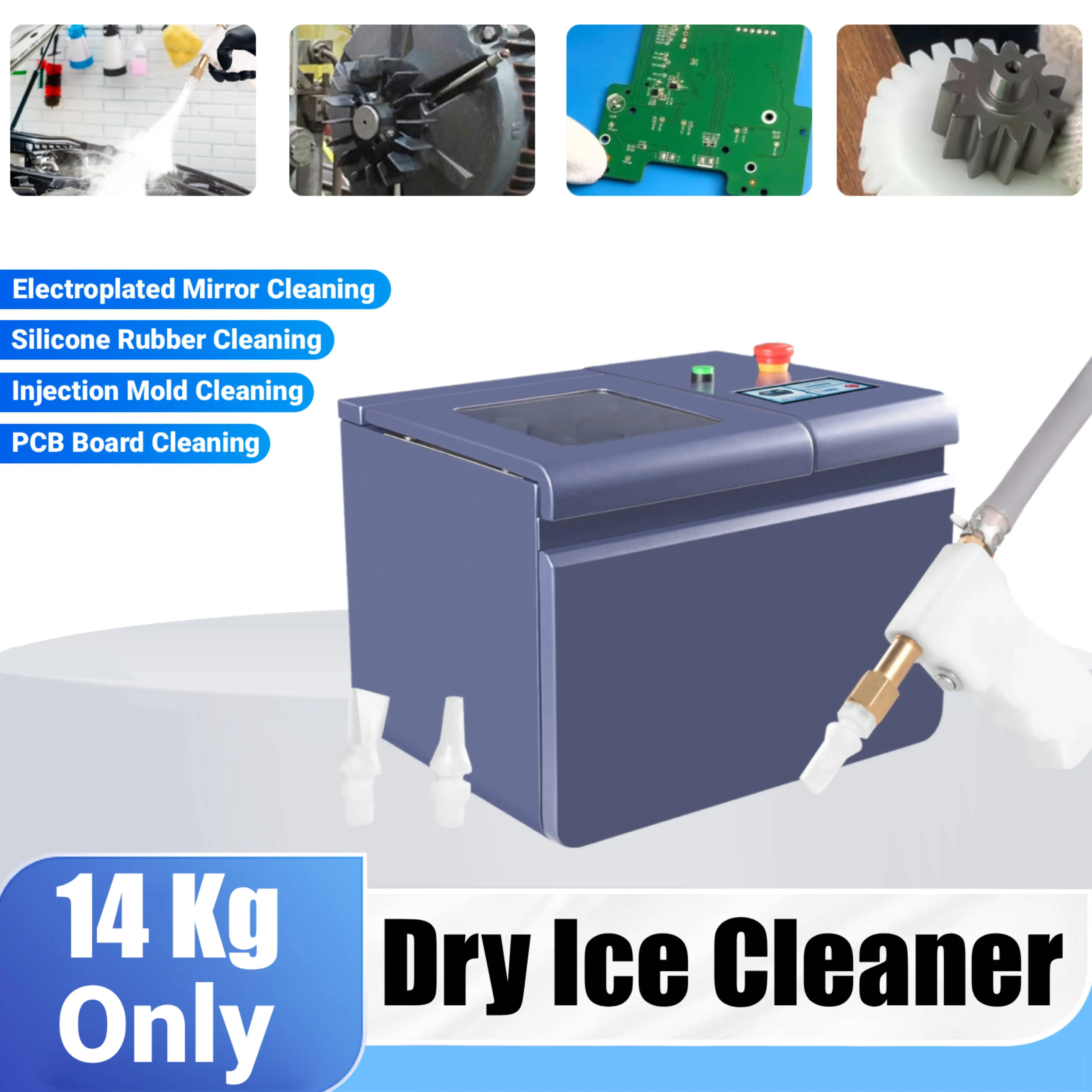 

Мини-машина для очистки сухим льдом: высокоэффективная очистка печатных плат от заусенцев, углеродных отложений, масла и пластика
