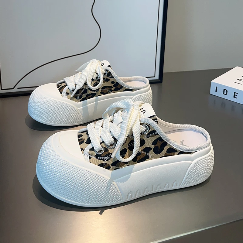 

Original Design Burst Type Platform Baotou Slippers New Wear A Foot Pedal Cool Slippers Platform Shoes for Women