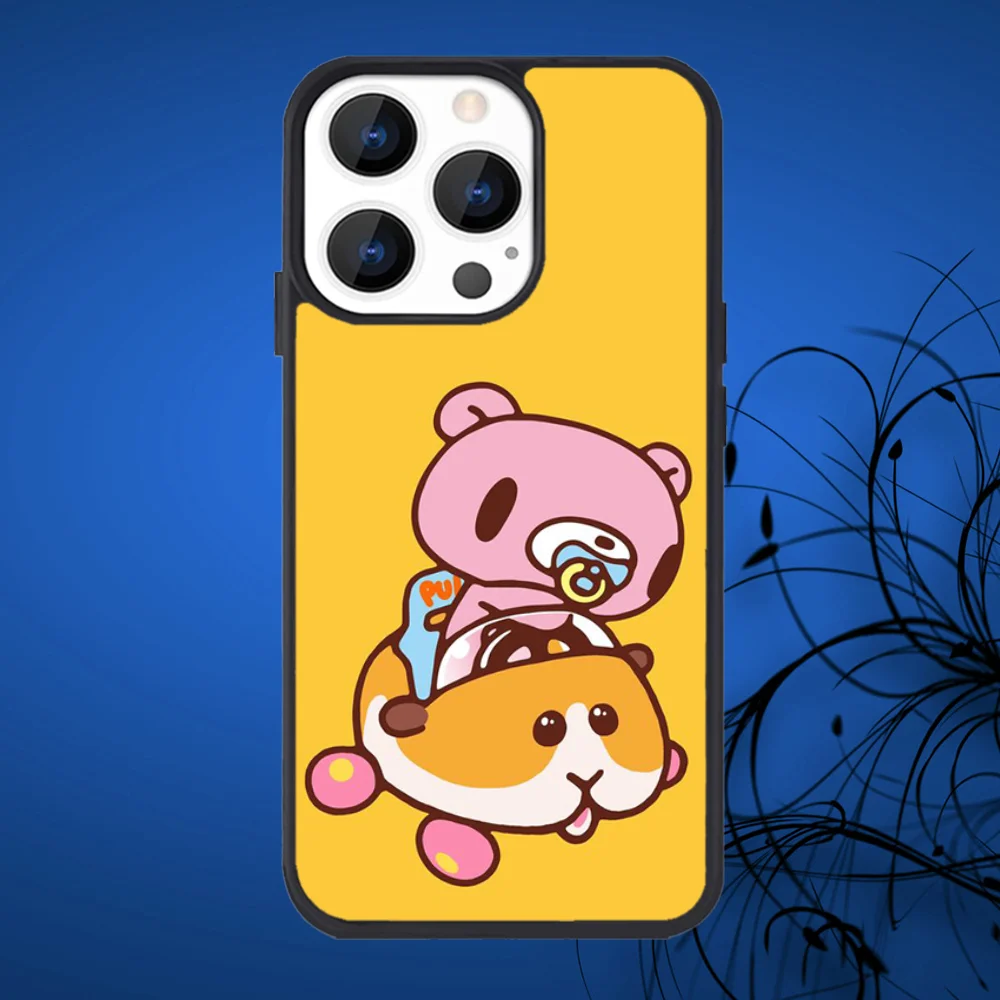 Cute G-Gloomy Bear Phone Case For iPhone 15,14,13,12,11,Plus,Pro,Max Mini Magsafe Magnetic Wireless Charging