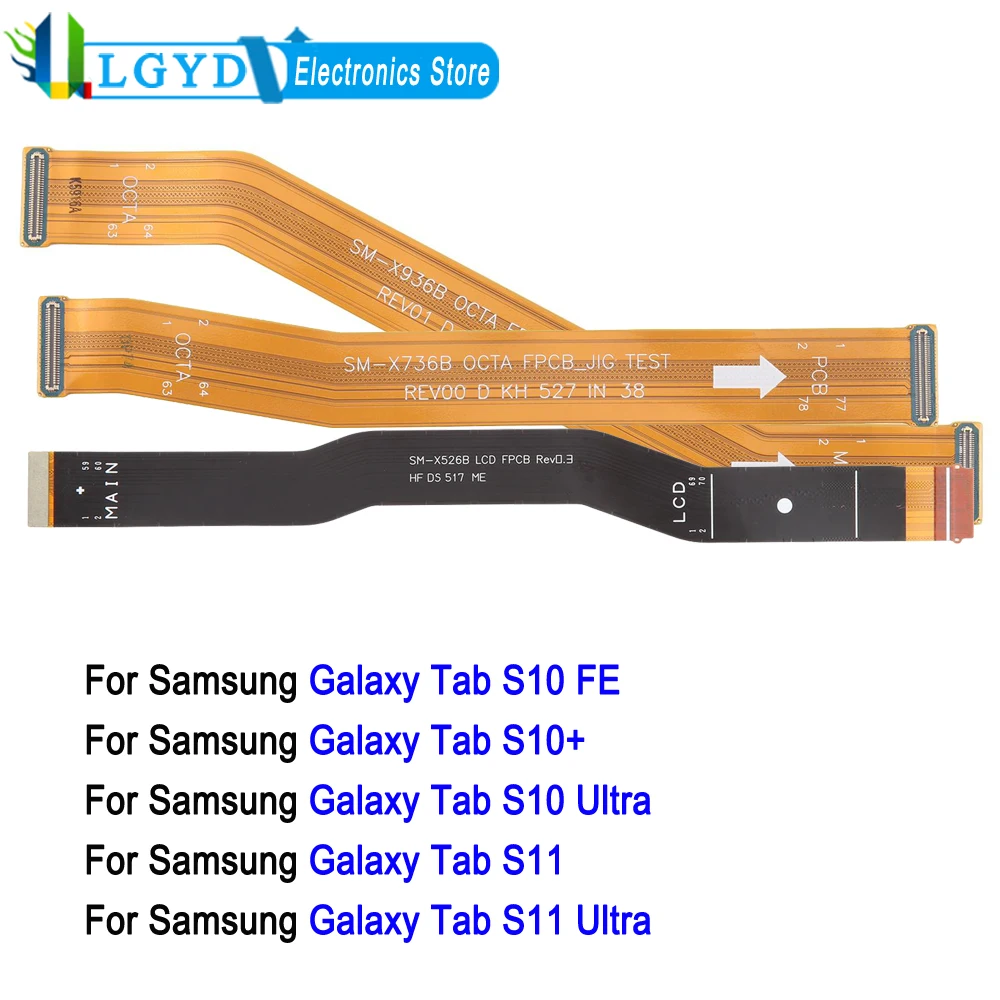 Cable flexible de reparación de pantalla LCD para Samsung Galaxy Tab S11 Ultra / Tab S11 / Tab S10 Ultra / Tab S10 Plus / Tab S10 FE
