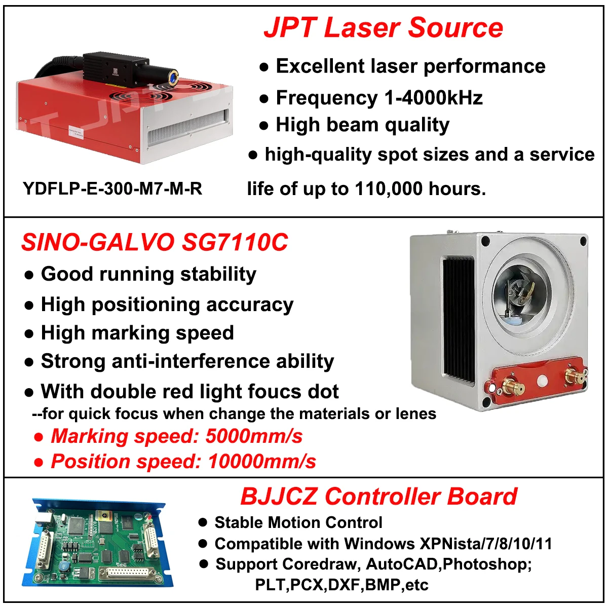 300W JPT Fiber Laser Marking Machine Deep Engraving Fiber Laser Cutting Jewelry Gold Silver Metal 200W 100W 60W Laser Engraver