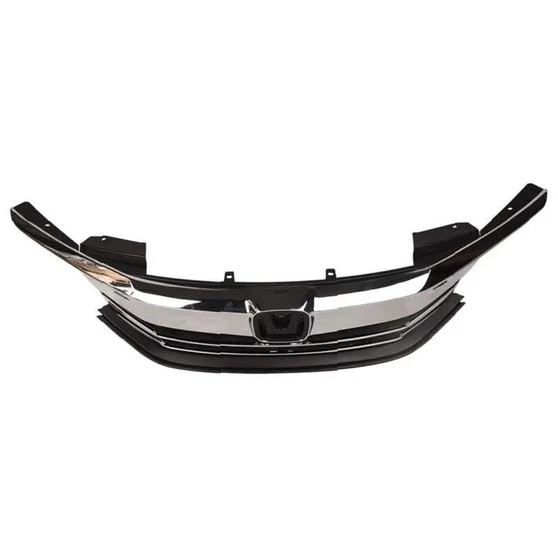 Tupliege Front Bumper Grille Assembly Compatible With 2016-2017 Honda Accord Sedan 4Dr, Replace#71121T2FXA5