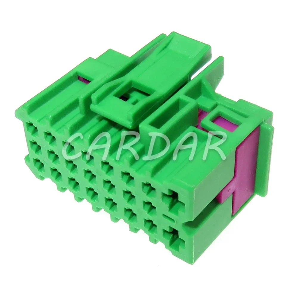 1 Set 23 Pin Green Auto Computer Central Control Plug AC Assembly Car Plastic Housing Unsealed Composite Socket 1J0962623B