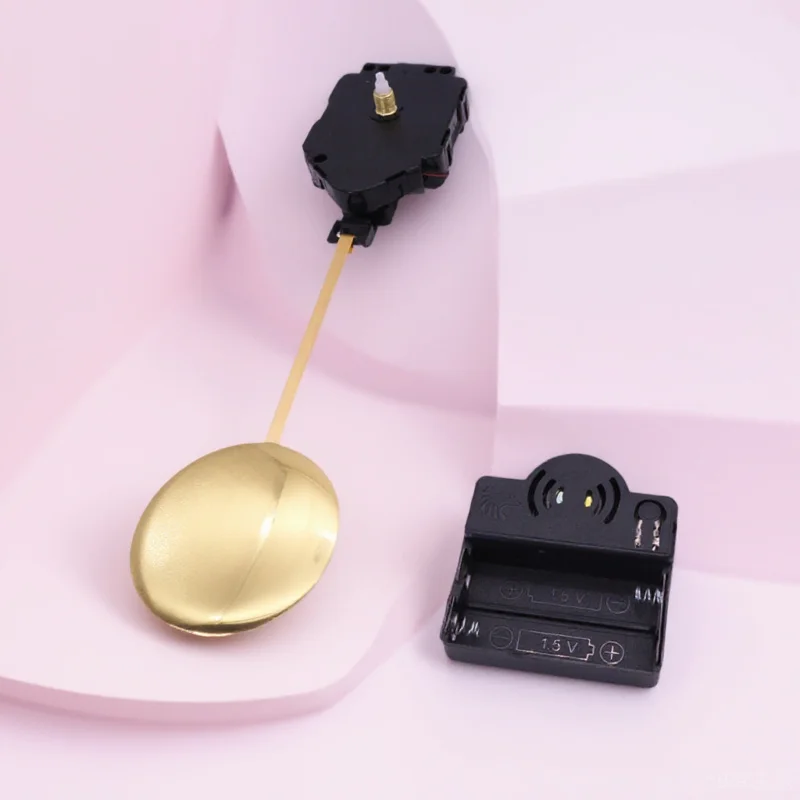 

1Set Sweeping Pendulum Movement DIY Music Repair Kit No Easy Install Adjustable Time Knob Clock Movement Set