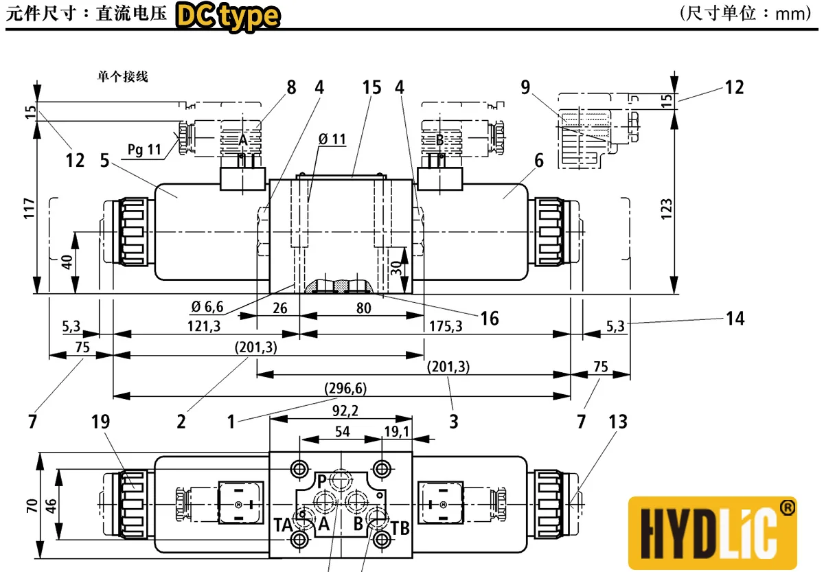 Imagem -05 - Válvula de Controle Direcional Hidráulica Solenóide 4we10e Dn10 4we10j61 Cg24n9z5l 4we10g 4we10d 4we10h