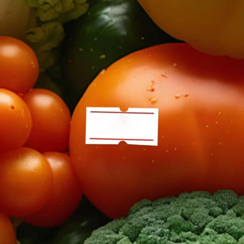 ملصقات ملصقات ترميز 10 لفات علامات بيع منتجات غذائية علامات بيع ملصقات قابلة للطباعة متعددة الاستخدامات للاستخدام لمخبز متجر الملابس