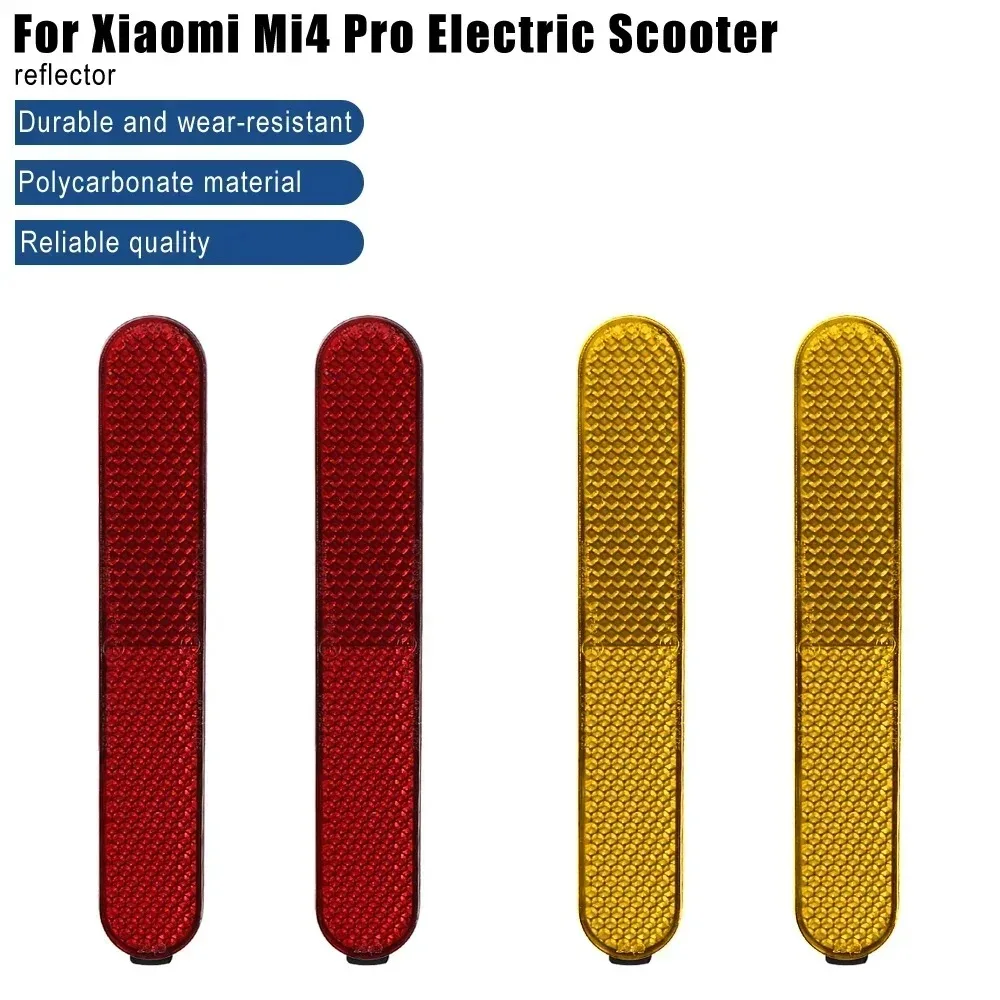 Rear Wheel Hub Cover Reflective Strip for Xiaomi 4 Pro 1 Gen Electric Scooter Safety Reflector Protective Decoration Shell