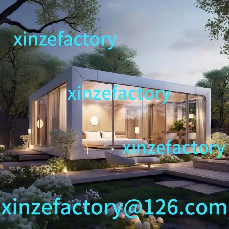 Pod de cabine blanc moderne préfabriqué de luxe personnalisable