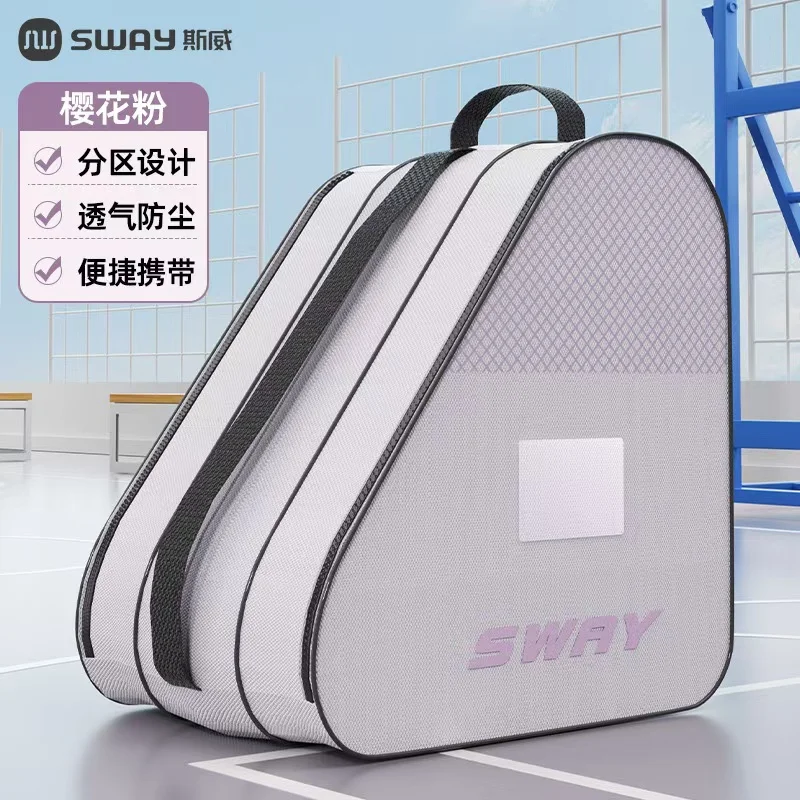 Svay Multi-functional Roller Skating Three Layer Large Capacity Professional Skate Shoes Breathable Storage bag crossbody Bag