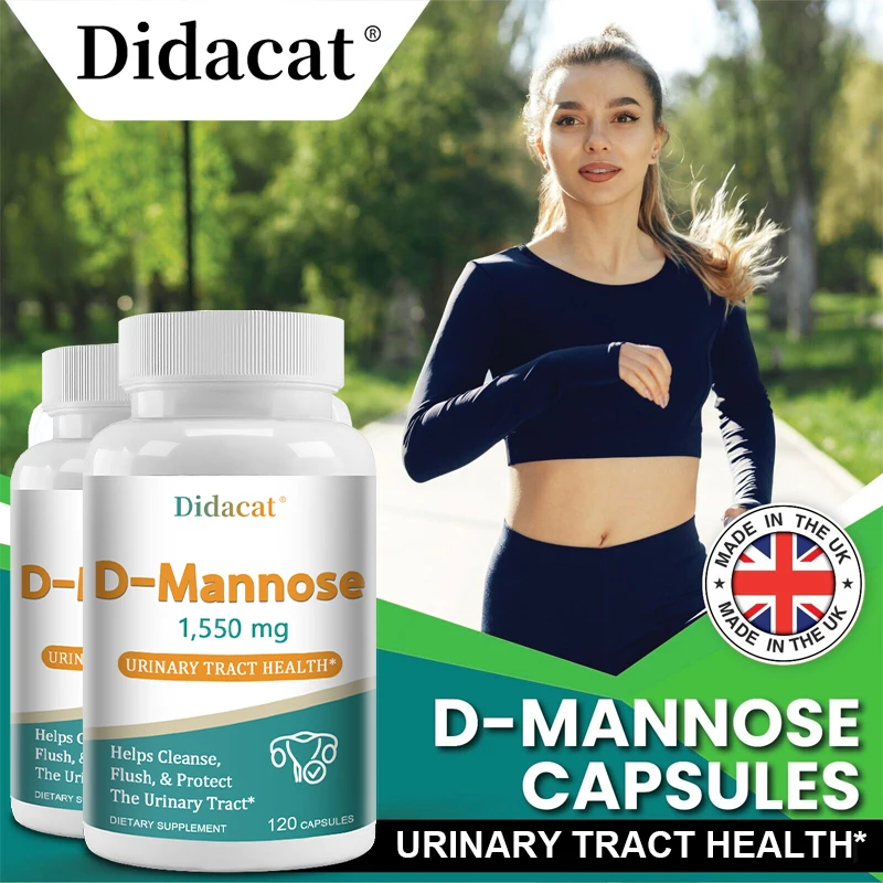 Organic D-Mannose - Supplement for a healthy urinary tract, urinary tract support, helps cleanse and protect