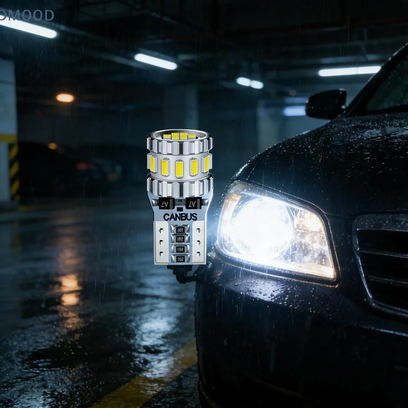 【CR】T10 W5W 12W 3400LM LED Small Bulbs Super Bright Energy Save for Car Instrument Marker Lighting 2PCS