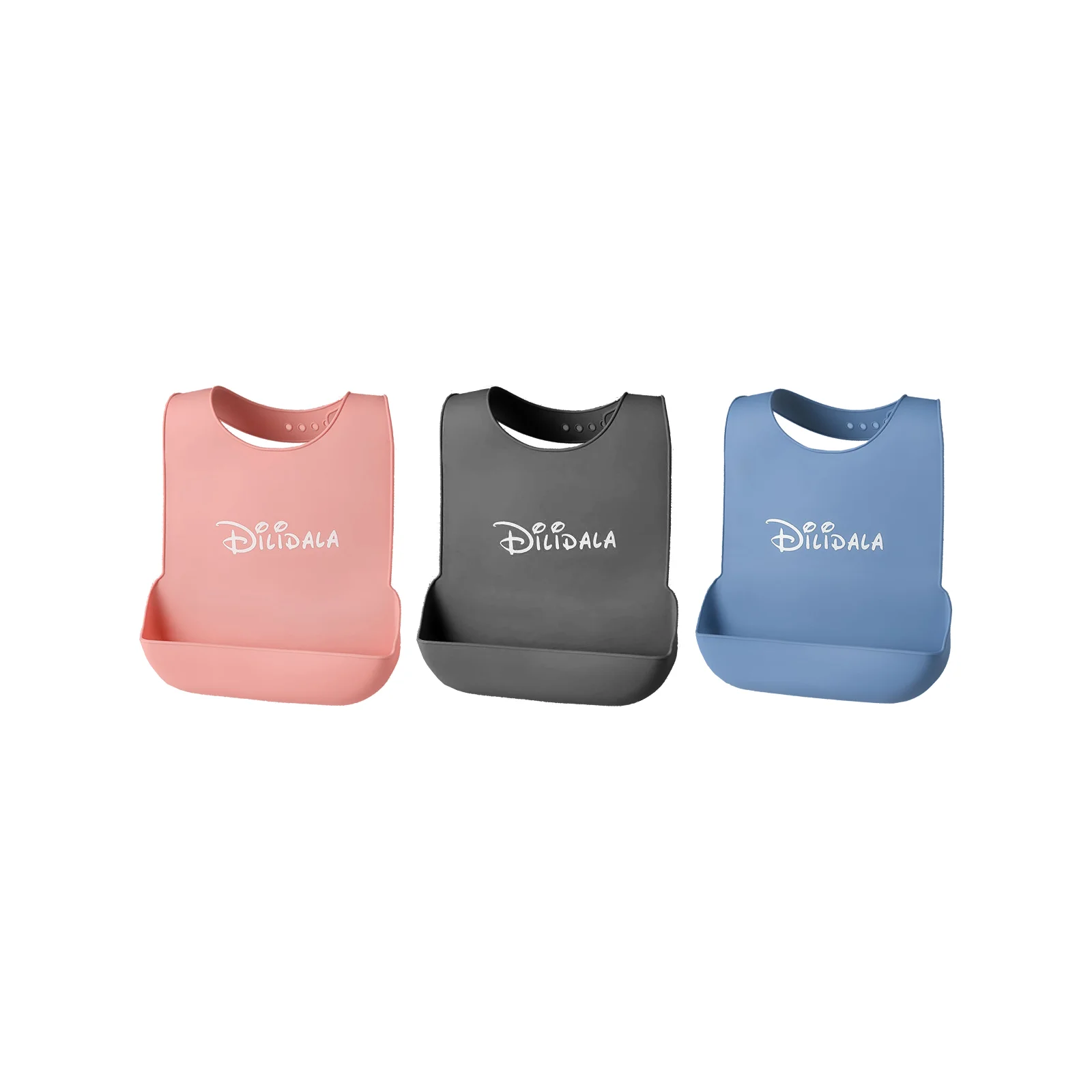 

Набор из трех предметов: нагрудники для пожилых людей (розовый + серый + синий)