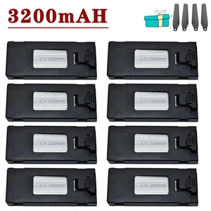 Backup battery lipo drone, UAV battery for E88, E99, E99s, F185, Mini Drone battery, RC Quadcopter, 3.7V, 3200mAh parts Main Sales Battery Drone E88 - №1