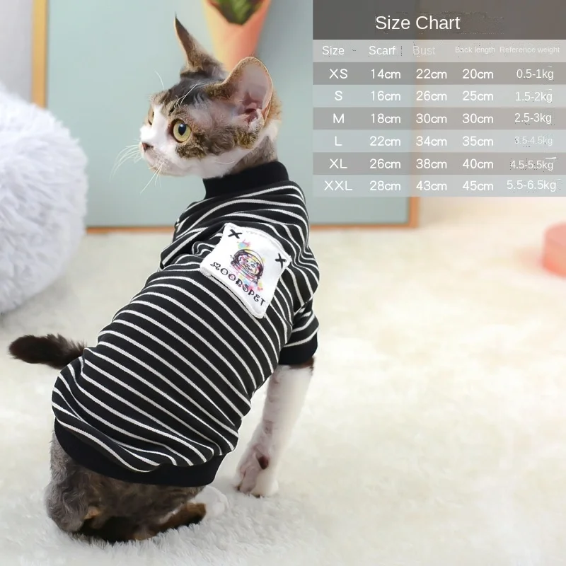 Cat clothes spring clothes baby milk cat cute Muppet anti-hair fall cat clothes  cat outfit