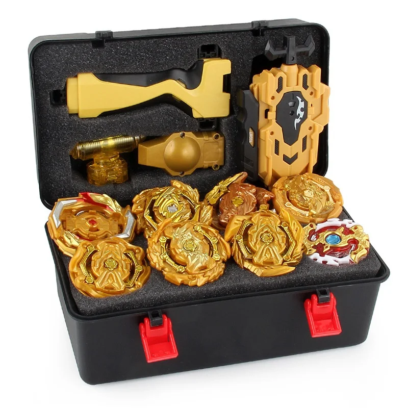 Beyblade Burst Cross-Border Toy Storage Kit Limited Gold Version Transmitter Modification Parts