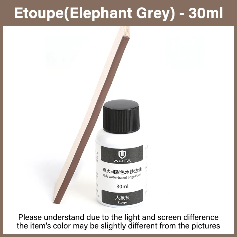 WUTA 30 ml professionelle Lederrandfarbe, Ölfarbe, Randverband, Farbmäntel, Leder-Finish, Zubehör, DIY-Handwerk, Leder-Schuhkanten