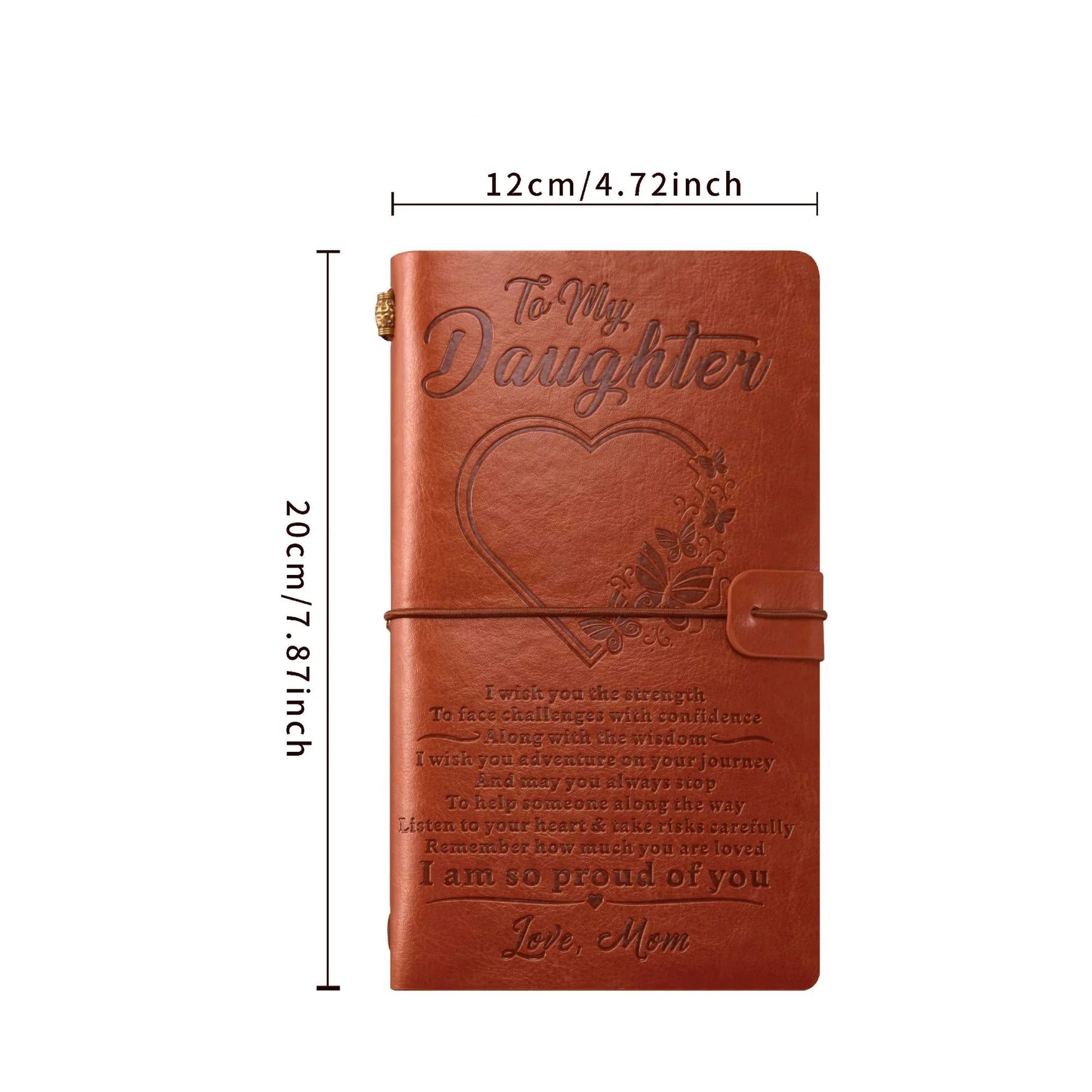 Imagem -06 - Viagem Portátil Diário Book Notebook Programação Notepad Conta Mão Couro Vintage a6 para Minha Filha Kids Gift