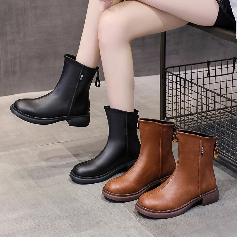メッシュ通気性アンクルブーツ女性夏クローズドトゥフラットショ - Outdoor Lighting Round のレビューと価格